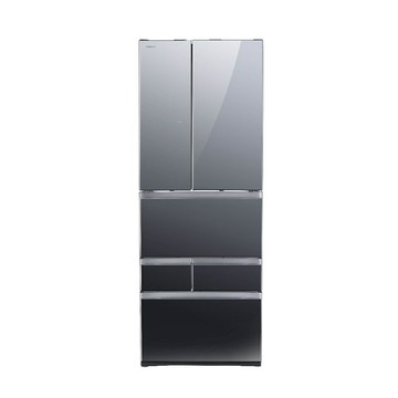 可退稅 基本安裝+舊機回收 TOSHIBA東芝 601L 無邊框玻璃六門變頻電冰箱 GR-ZP600TFW(X) 鏡面