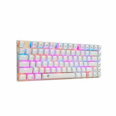 E元素メカニカル式ゲーミングキーボード 青軸5000万回耐久スイッチ Rgb発光ledバックライト付き コンパクト設計81キーアンチゴーストキー 全キーロールオーバー 通販 Lineポイント最大get Lineショッピング