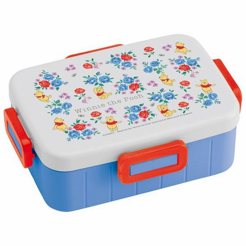 くまのプーさん 弁当箱 1段 / 4点ロックランチボックス 650ml くまのプーさん 弁当箱 1段 / 4点ロックランチボックス 650ml