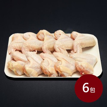 料里長-生鮮三節翅6包組(5支/600g/包)