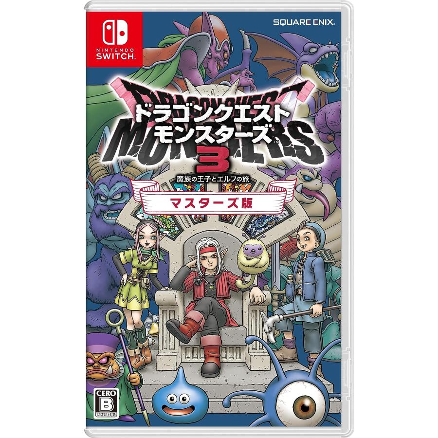 日本新品 Switch ドラゴンクエストモンスターズ3 マスターズ版 | www