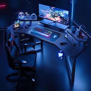 【碳纖維桌面】桌子 電腦桌 電競桌 辦公桌 寫字桌 學習桌 工作臺 辦公桌 書桌 飛機碳纖維電競桌