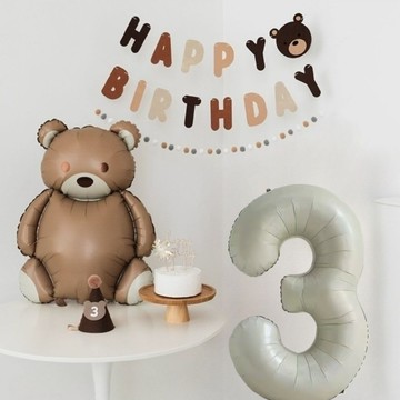 🐕‍🦺隔日到貨🐈‍⬛寵物生日佈置 寵物生日派對 小熊拉旗 狗狗生日佈置 貓咪生日佈置 寵物生日佈置 狗狗生日 貓咪生日