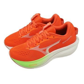 [ACS] Mizuno 美津濃 慢跑鞋 Wave Rider 30 女鞋 超寬楦 橘 厚底 緩震 J1GW2621-72
