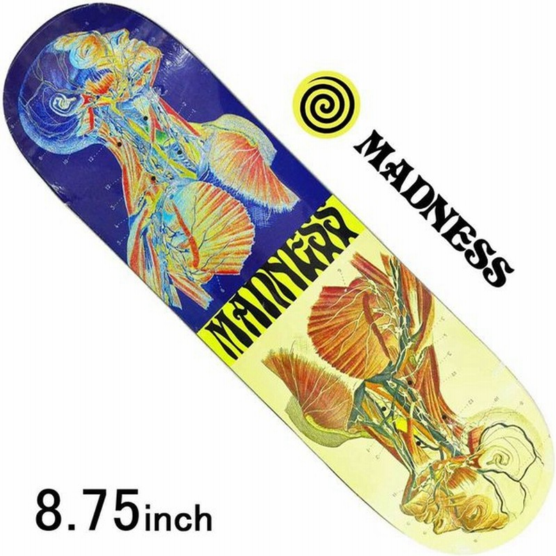 マッドネス 8 75 インチ スケボー デッキ Madness Skateboards Skin Flip スケートボード 板 人気 ブランド オールドスクール かっこいい 通販 Lineポイント最大0 5 Get Lineショッピング