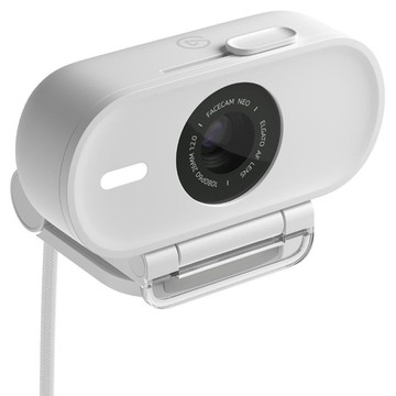 elgato Facecam Neo 直播攝影機 即插即用 內建美顏 自動對焦 適用多平台  白色