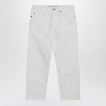 White cotton trousers