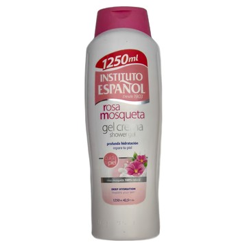 INSTITUTO ESPANOL 玫瑰果保濕沐浴凝乳 麝香玫瑰籽油  1.25L  1個