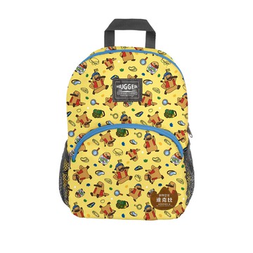 【HUGGER】兒童背包 達克比 (A4尺寸/幼兒園/小學書包/小孩輕量/休閒童趣/防潑水/減壓肩帶/才藝/上學/後背/聯名/限量)