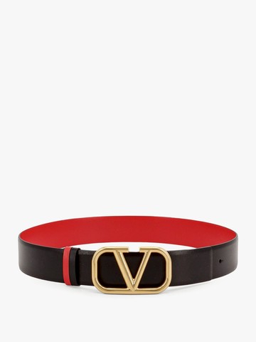 Vlogo reversible leather belt - VALENTINO GARAVANI - gender_Woman