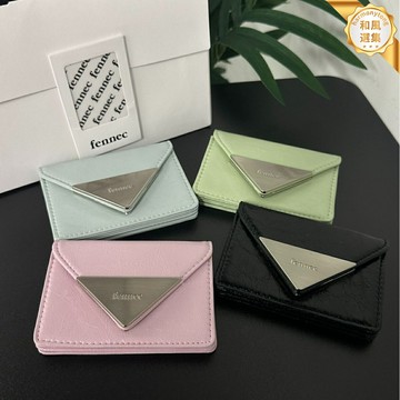 【四格翻蓋】fennec卡包 三角牌卡包 證件卡包 零錢包 韓國小眾設計 多色可選 經典耐用 小巧便攜 男女通用