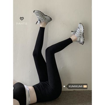 可外穿黑色鯊魚褲女夏季高腰顯瘦健身運動褲加厚緊身褲灰色瑜伽褲