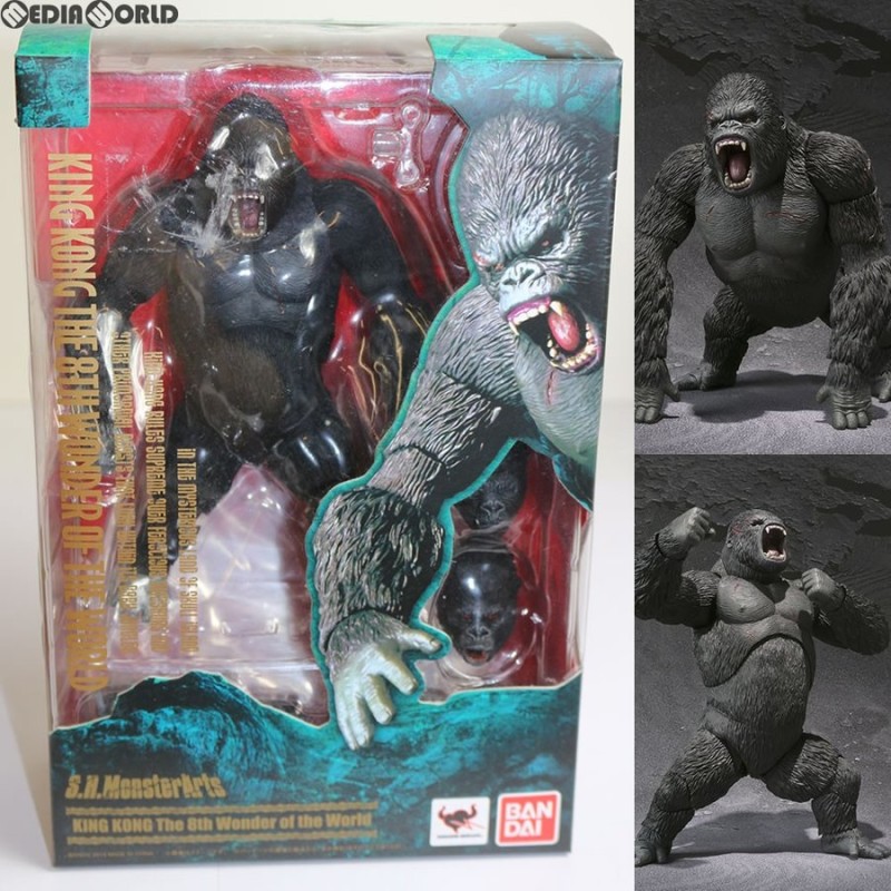 中古即納』{FIG}S.H.MonsterArts(モンスターアーツ) KING KONG(キング