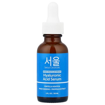 SeoulCeuticals, 透明質酸精華，1 液量盎司（30 毫升）
