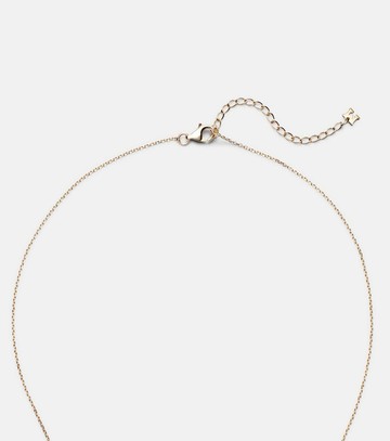 Mateo Cluster 14kt gold pendant necklace with pearls and diamonds