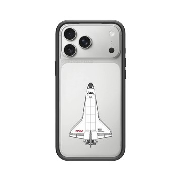 iPhone 17 Pro Max Mod NX -邊框背蓋組合 (相機按鈕) 黑 - NASA - 太空梭1