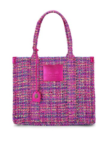 Kurt Geiger London - Tweed Southbank tote bag - women - Fabric - One Size - Purple