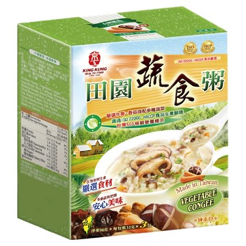 京工 田園蔬食粥  96g  1盒