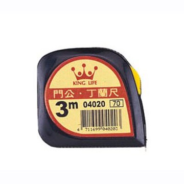 【文具通】Life 徠福 NO.4020 門公捲尺 3m/13mm 二用 Q1100010