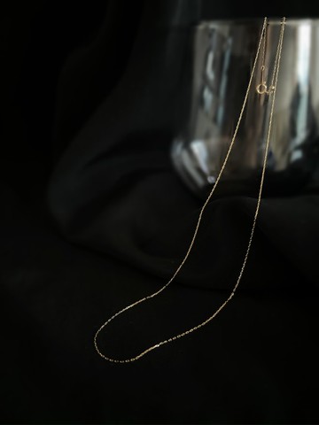 :: 預購 :: 7Leo- 18K純金金項鏈