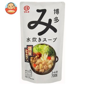 マルエ醤油 博多水炊きスープ 鶏旨仕立て 700g×12袋入×(2ケース)｜ 送料無料