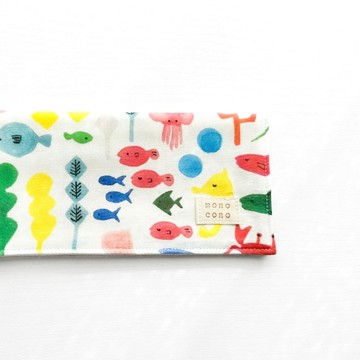 海の仲間たち ガーゼハンカチ オーガニックコットン