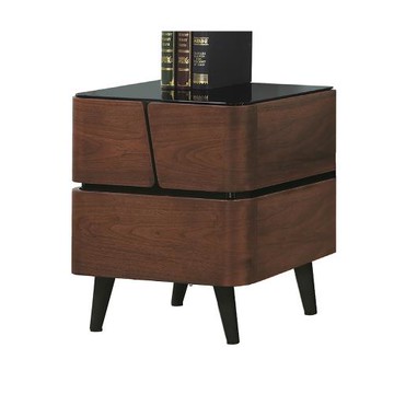 AS雅司-戴維斯黑玻邊櫃-58×42×65cm