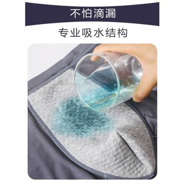男士漏尿內褲老年人無防水層透氣吸潮寬松加厚襠可重復使用