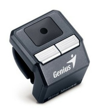 【台灣公司 可開發票】美國  正品Genius/精靈ring mouse戒指鼠標無線鼠標商務簡報鼠