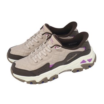 Skechers 休閒鞋 DLites Hiker Slip-Ins 女鞋 棕 老爹鞋 180114NTBR