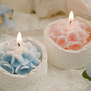 *AMARA 聖誕系列 香氛蠟燭-繡球花粉/繡球花紫/繡球花綠/繡球花藍