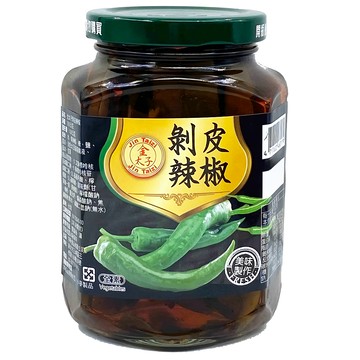 金太子 剝皮辣椒  350g  1罐