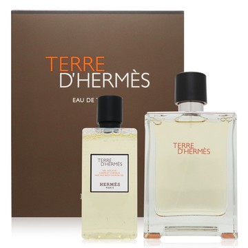 Hermes 愛馬仕 大地淡香水 EDT 禮盒(淡香水100ml+沐浴露80ml) 效期：2026.07 (平行輸入)