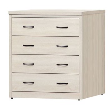 文創集 艾悠3尺四抽斗櫃(三色可選)-89x49x95cm免組