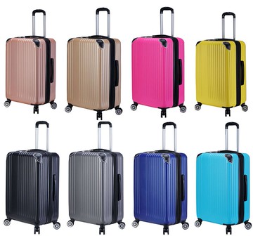 限時 滿3千賺10%點數↘ | ~雪黛屋~Excelent 20吋行李箱可加大容量ABS固定海關密碼鎖硬殼箱360度旋轉耐摔磨損檢測通過箱體#72247