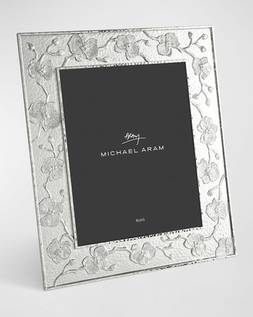 White Orchid Sculpted Frame, 8" x 10"