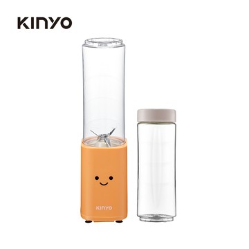 【廠商直送】KINYO雙享隨行杯果汁機雙杯組280ml-橘