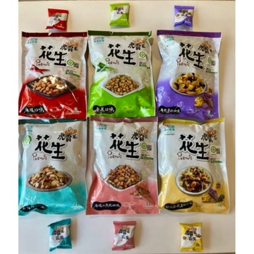 虎尾農會 虎霸王花生分享包 雲林十大伴手禮 香蔥蒜片 麻辣小魚乾 麻辣薯叔 奶油香蔥薯叔 香蔥 麻辣口味