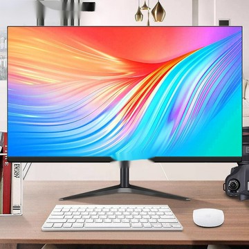 高清22寸顯示器24/27英寸32寸直面無邊框2K4K電腦屏幕144HZ【宜家良品百貨】