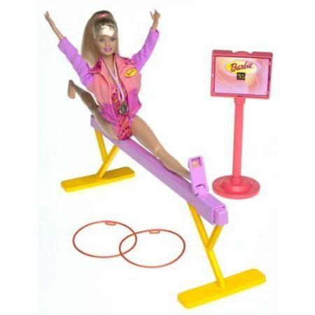 Barbie(バービー) Girl Super Gymnast Play set ドール 人形 フィギュア