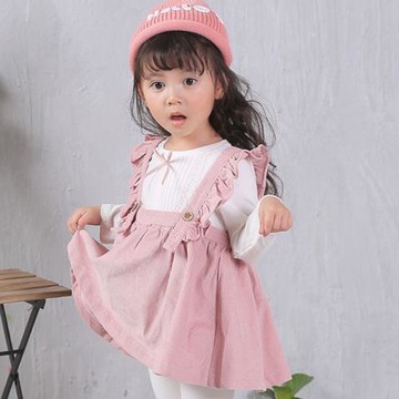 0一1-3歲女童秋裝公主裙子套裝嬰兒秋裝洋氣2女寶寶秋季衣服純棉