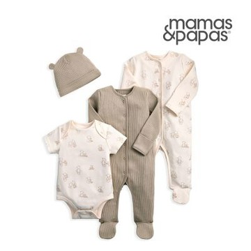 Mamas&Papas 熊抱時光4件組