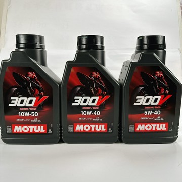 [機油倉庫] (300V 機車機油) MOTUL 300V 4T 5W40 10W40 10W50酯類全合成機油