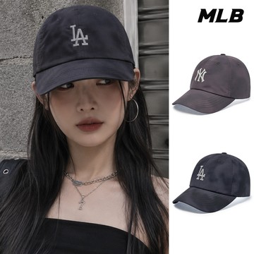 MLB 可調式軟頂棒球帽 道奇/洋基隊 (3ACPB115N-兩款任選)【官方旗艦店】