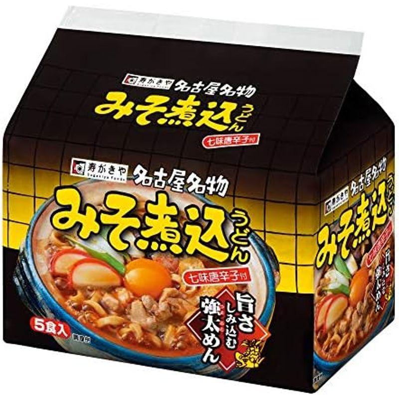 寿がきや みそ煮込うどん 91g×20食