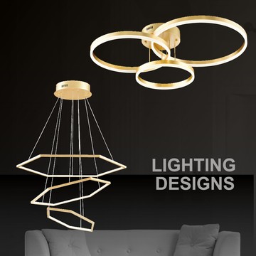 現代風造型吸頂燈、吊燈 01-20661、20662