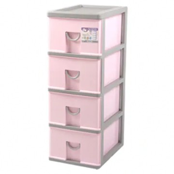 天空藍 DOLEDO 新生活四層置物櫃(三色可選)