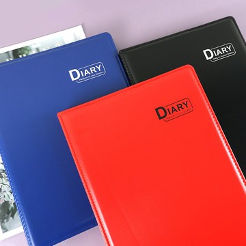 Chuyu 2026年16K26孔年度日誌/傳統工商手帳/週誌(1週2頁/左四右)