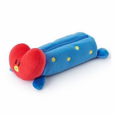 BT21　寝そべり　ぬいぐるみ　ペンケース　TATA [韓国][文具][文房具][筆箱][かわいい][防弾少年団] [公式]