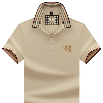 【新款熱賣】保羅正品大牌男裝夏季男式體恤翻領爸爸衣服寬松休閑冰絲polo衫男